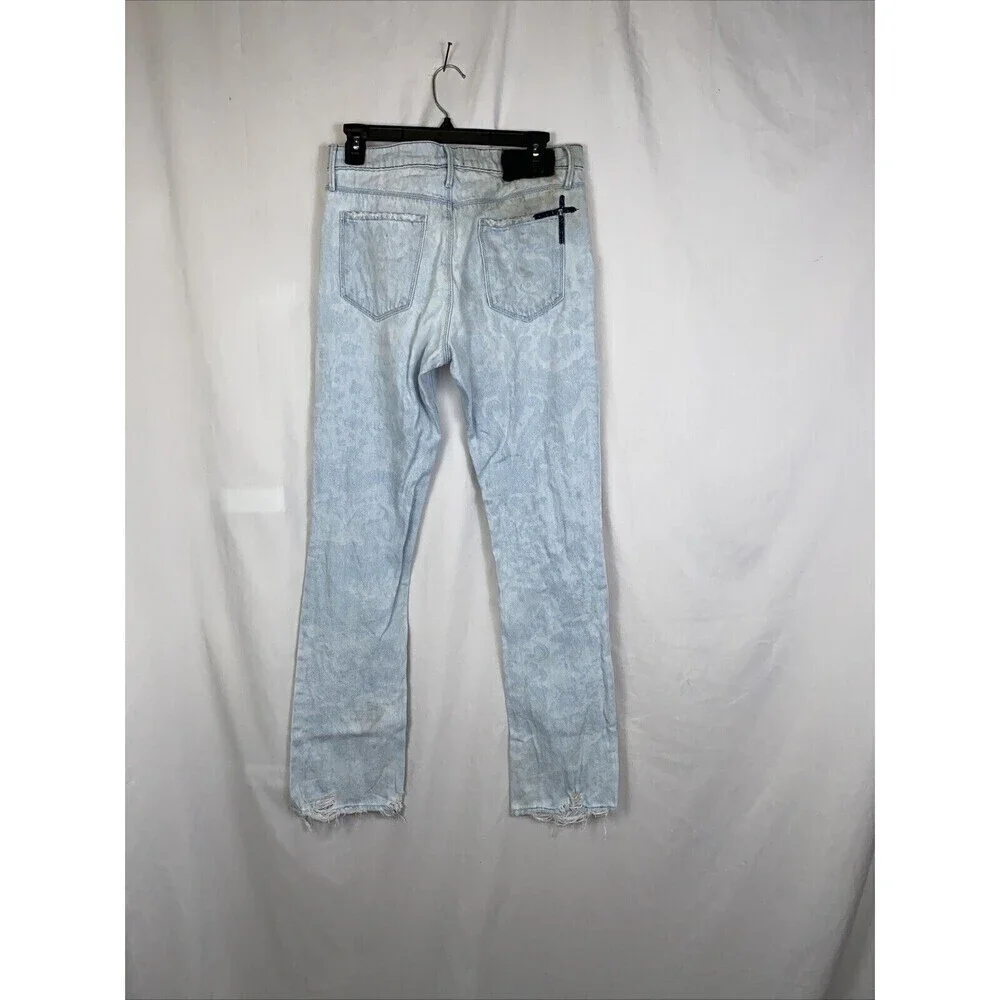 RTA Mens Bryant Distressed Light Wash Jean Size 30